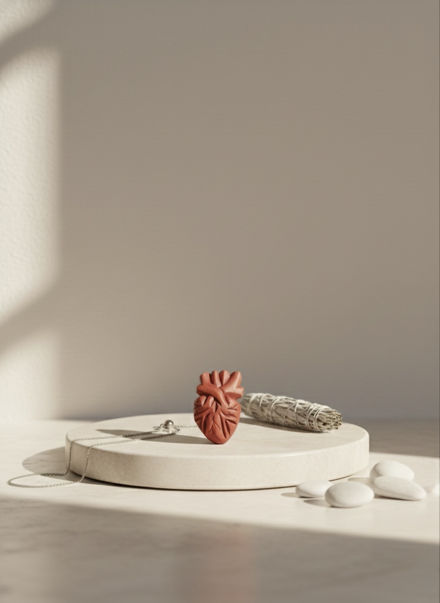 Amuleto Coração Pulsante