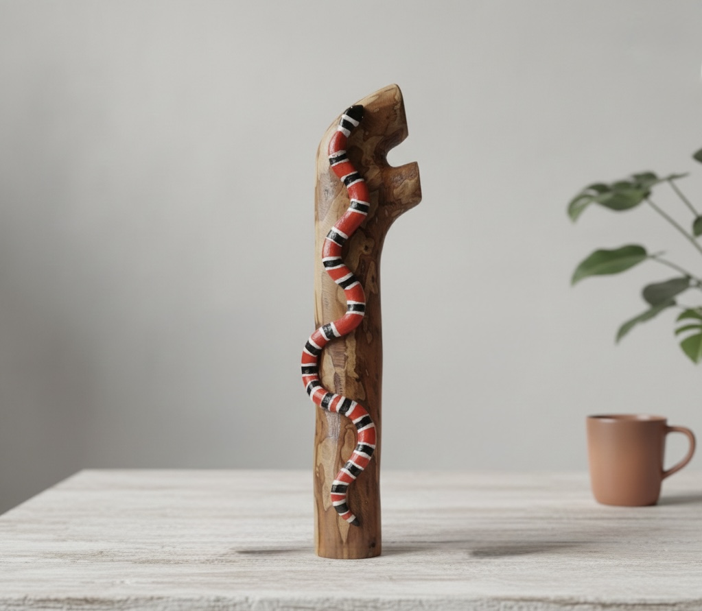 Escultura Cobra Coral (Essencial)